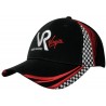 Cap - mod. 4083:Black, Cotton, Red
